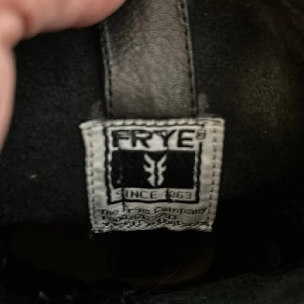 Authentic Yourh Size Frye Harness Moto Boots